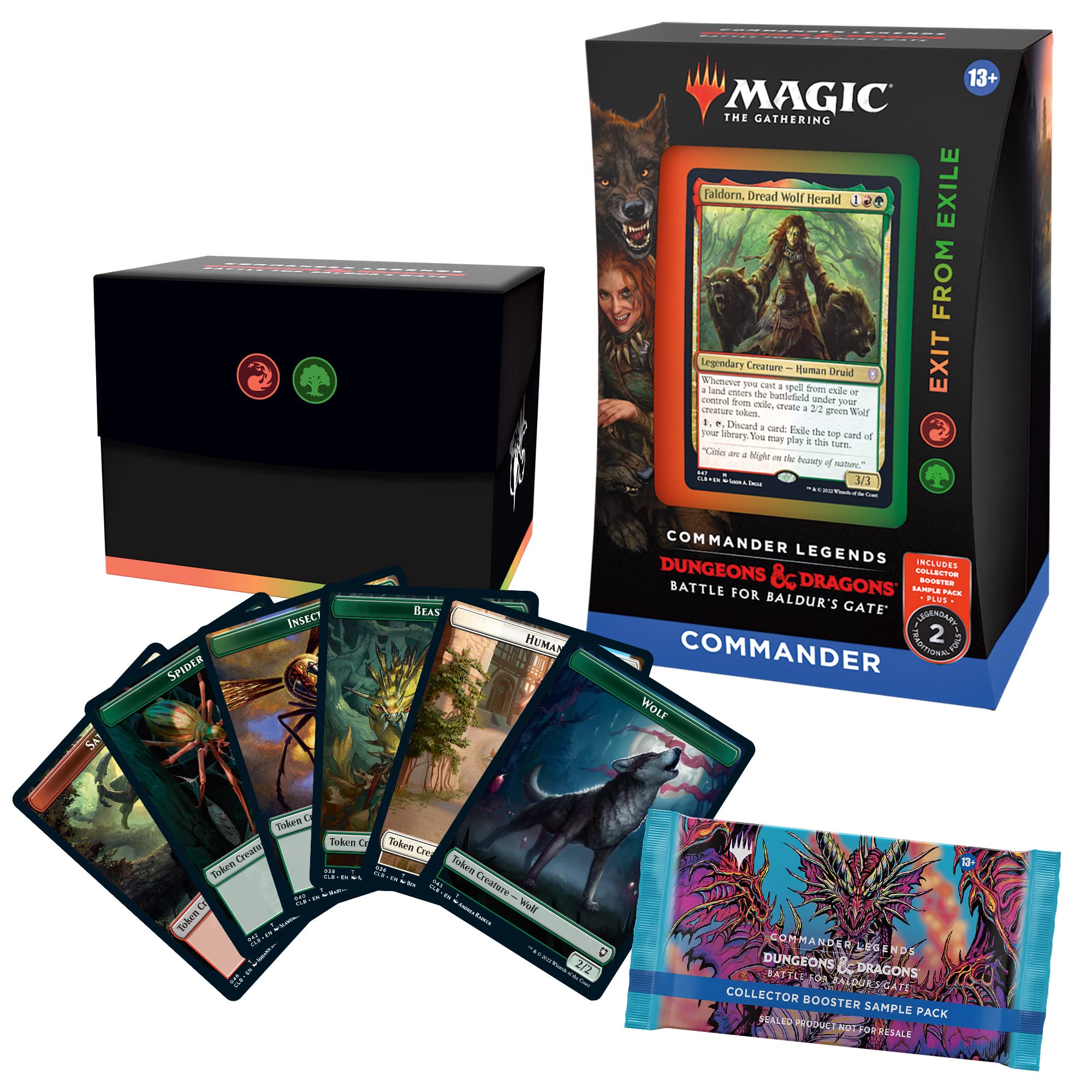 Commander Legends バルダーズゲートの戦い　統率者デッキ　英語版 Amazon.co.jp: Magic: the Gathering Commander Legend: Barder's Gate